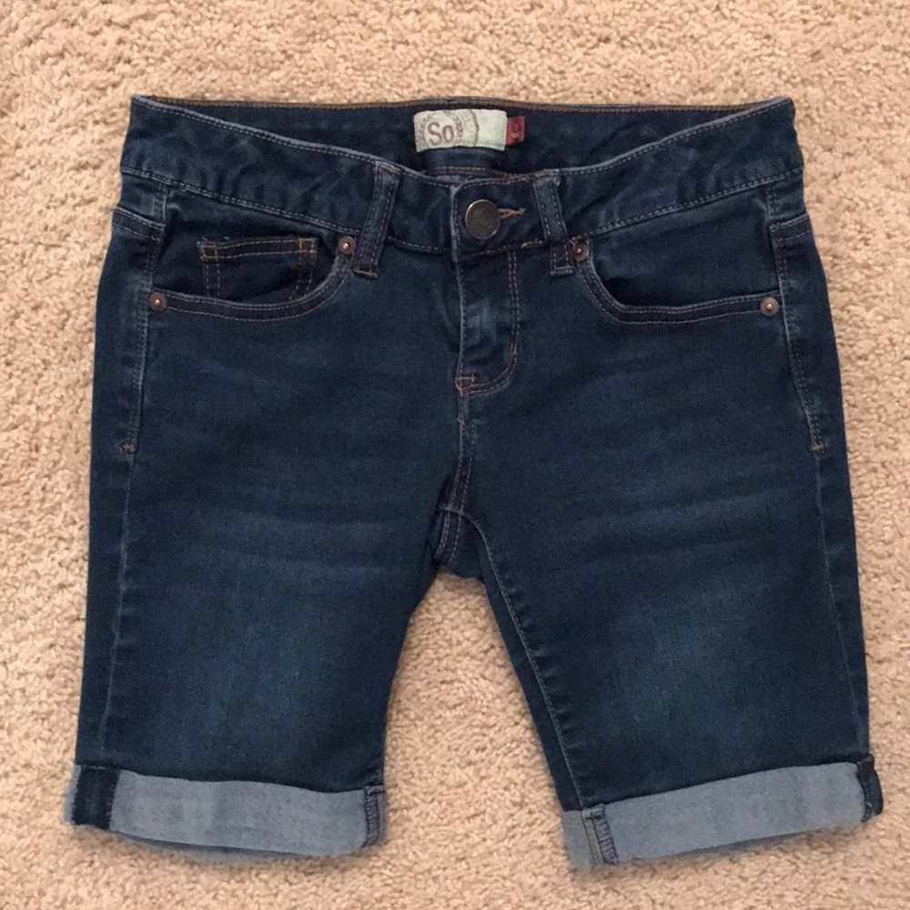 SO Size 3 Bermuda Jean Shorts